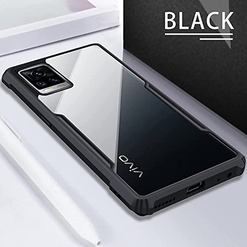 Plus Basic Case for Vivo V20 (Thermoplastic Polyurethane_Clear) - Image 3