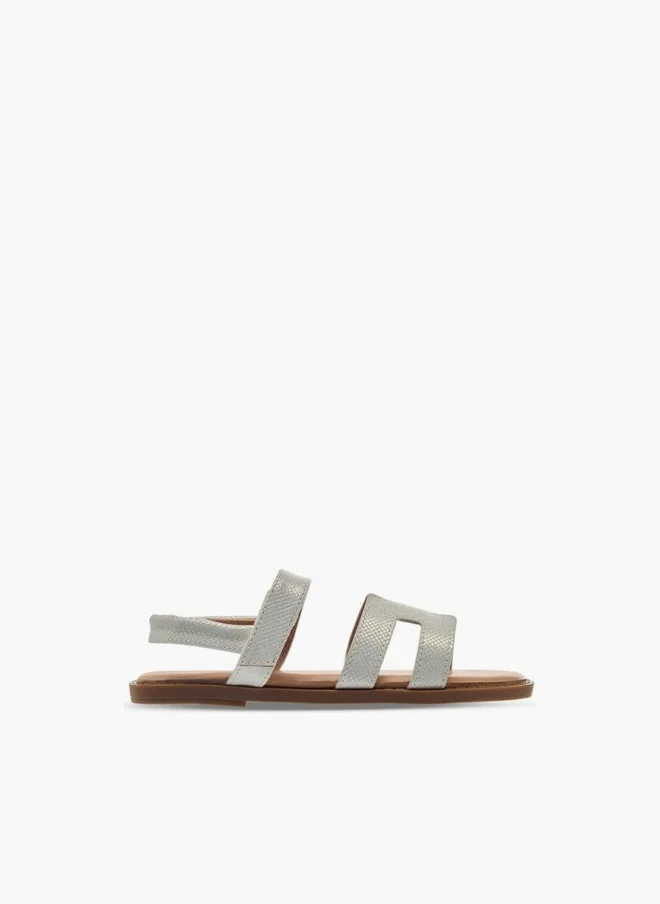 فلورا بيلا من شو إكسبرس Flora Bella Girls Textured Hook & Loop Strap Sandals