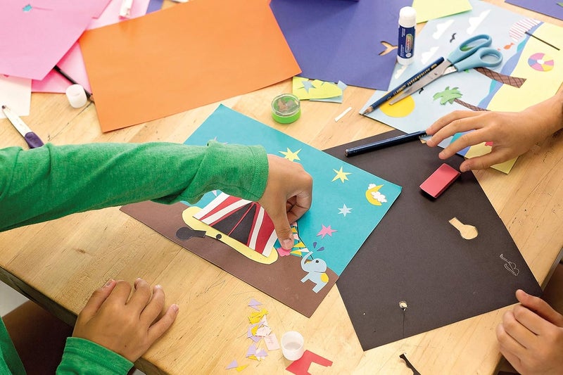 Prang (Formerly SunWorks) Construction Paper, Blue, 9" x 12", 100 Sheets - Image 2