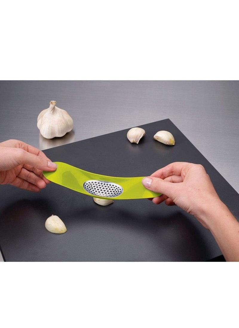 Joseph Joseph Joseph Garlic Rocker Crusher Mincer Press Plastic Dishwasher Safe, Green 1 EA 20062  - Image 4