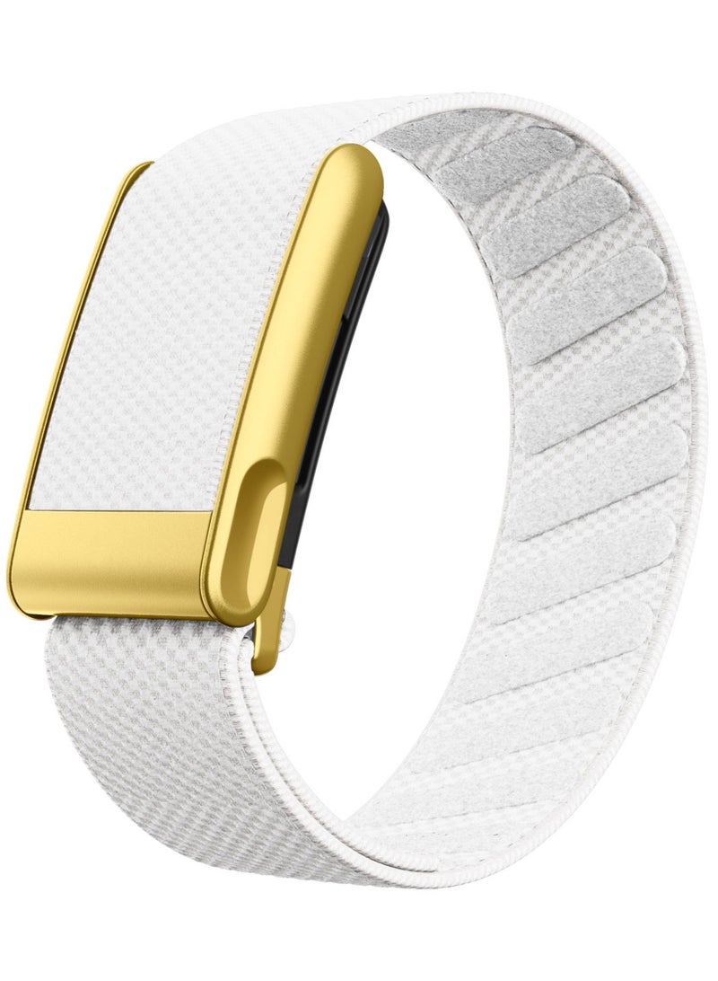 TEMPO Ultra-soft Nylon Replacement Band for WHOOP 5.0 Life /MG – ECG Compatible | Breathable, Durable & Secure Fit Strap and Adjustable Wristband Replacement Strap with U Shaped Gold Color Connector Easy to Use and Perfect for Every Occasion | NOT for Gen 4  - Image 1
