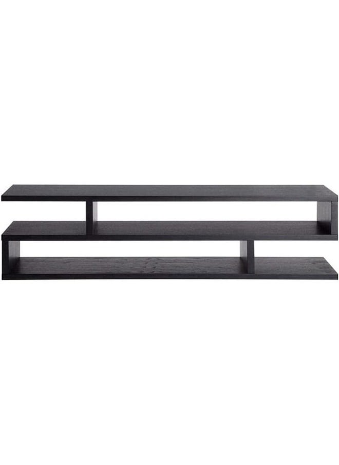 MODERN HOME - Modern TV and Coffee Table Living Room Home Furniture Black - Image 1
