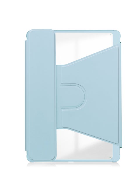 Rotating Case Compatible with iPad Pro 11-Inch M4 (2024),360 Degree Rotating Stand Cover, Multi-Angle Viewing Folio Cover  Blue