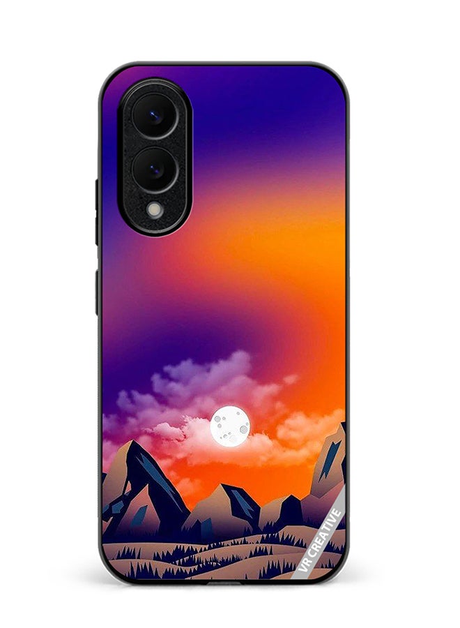 VR CREATIVE Protective Case Cover For Samsung Galaxy S25 Edge Nature Design Multicolour