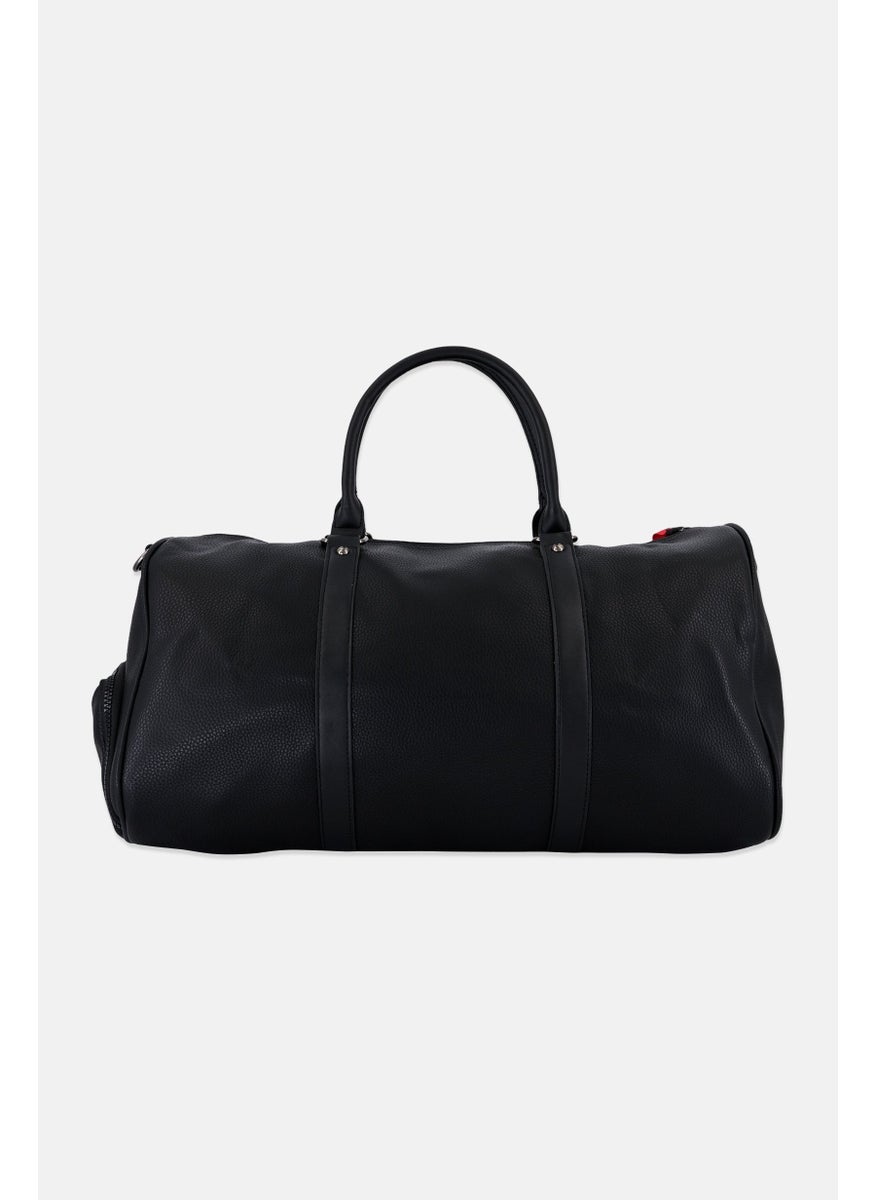 TRUE RELIGION Men Brand Logo Travel Bag 34 H X 44 L X 18 W cm, Black  - Image 3