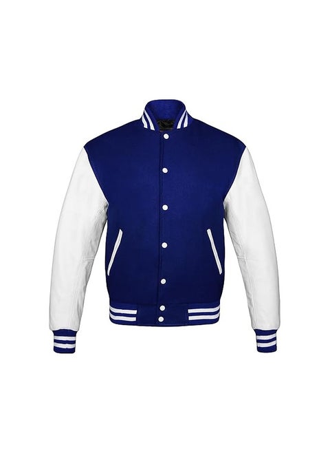 Unisex Varsity Jacket - Premium Quality, Multiple Color Combinations - Retro Style College Jacket for Men & Women