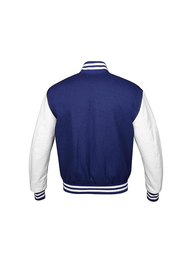 Generic - Unisex Varsity Jacket - Premium Quality, Multiple Color Combinations - Retro Style College Jacket for Men & Women - Image 1