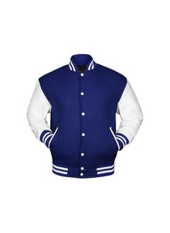 Generic Unisex Varsity Jacket - Premium Quality, Multiple Color Combinations - Retro Style College Jacket for Men & Women  - Image 4