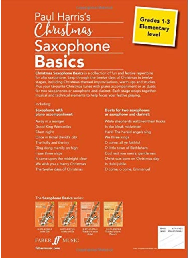 Christmas Saxophone Basics (alto saxophone & piano accompaniment) (Basics Series) - Image 2