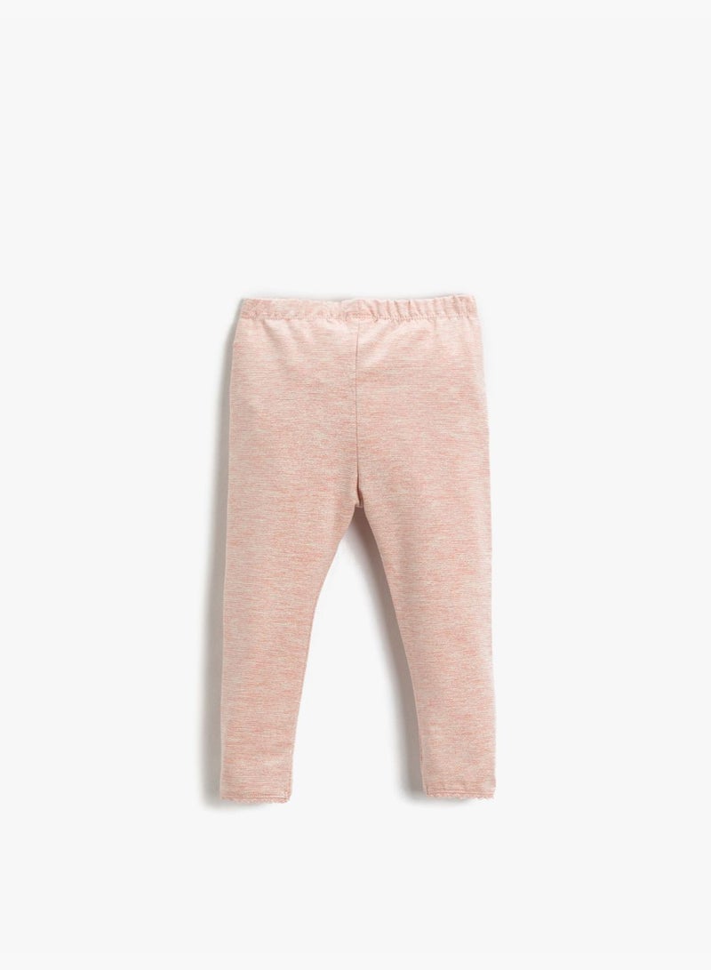 KOTON Basic Leggings Elastic Waistband - Image 2