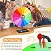 GADFISH 24inch Tabletop Spinning Prize Wheel Spin Doodle Game Spinner Storable Prize Wheel Spinner with Stand Wheel of Fortune Game Suitable for Family Games Party Games 14 Colors - Image 4