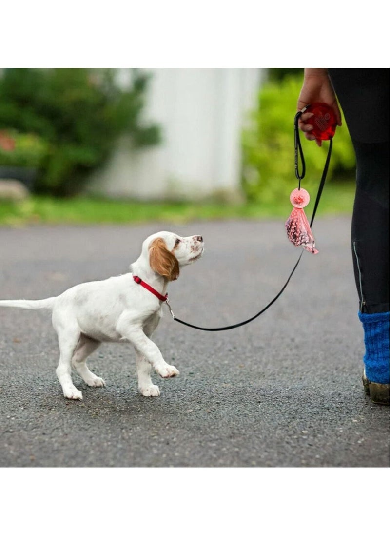 Dog Waste Bag Holder, Waste Bag Holder with Carabiner Clip, Hands Free Waste Bag Carrier, Pet Waste Bag Dispenser for Dog Walking Accessory - Image 5