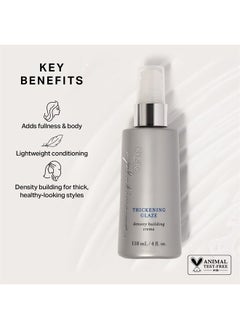 Kenra Professional Kenra Platinum Thickening Glaze | Volumizing Styler | Adds Fullness & Body | Lightweight Conditioning | Density Building For Thick, Healthy-Looking Styles | All Hair Types | 4 fl. Oz  - Image 1