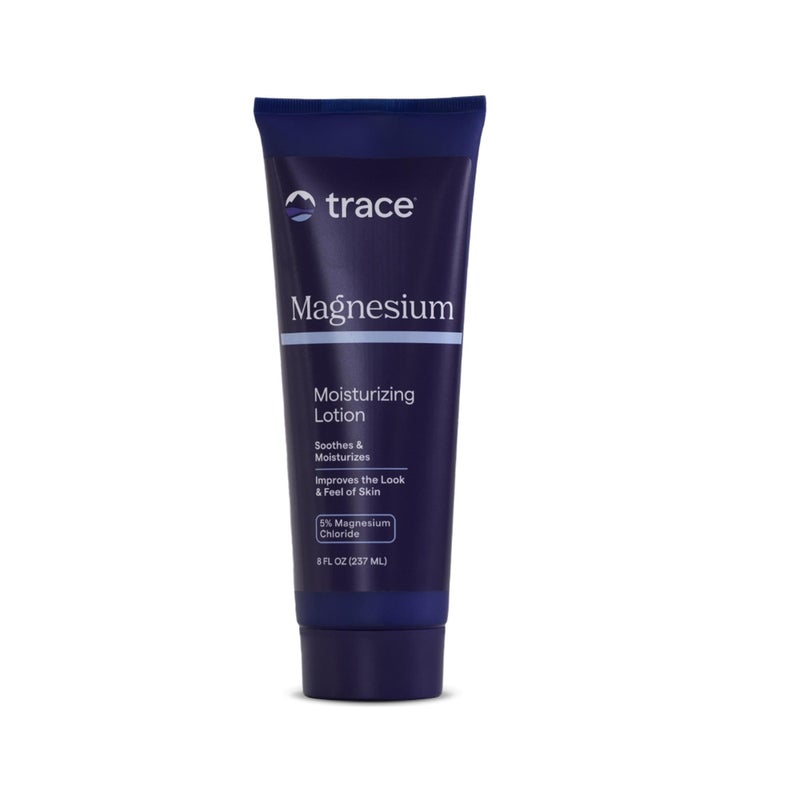 Trace Minerals Magnesium Moisturizing Lotion  Supports Relaxation  Aids Against Blemishes  FragranceFree Magnesium to Support Smooth Soft Skin  8 fl oz