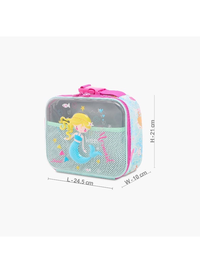 Skylar Mermaid Lunch Bag for Girls - Image 2