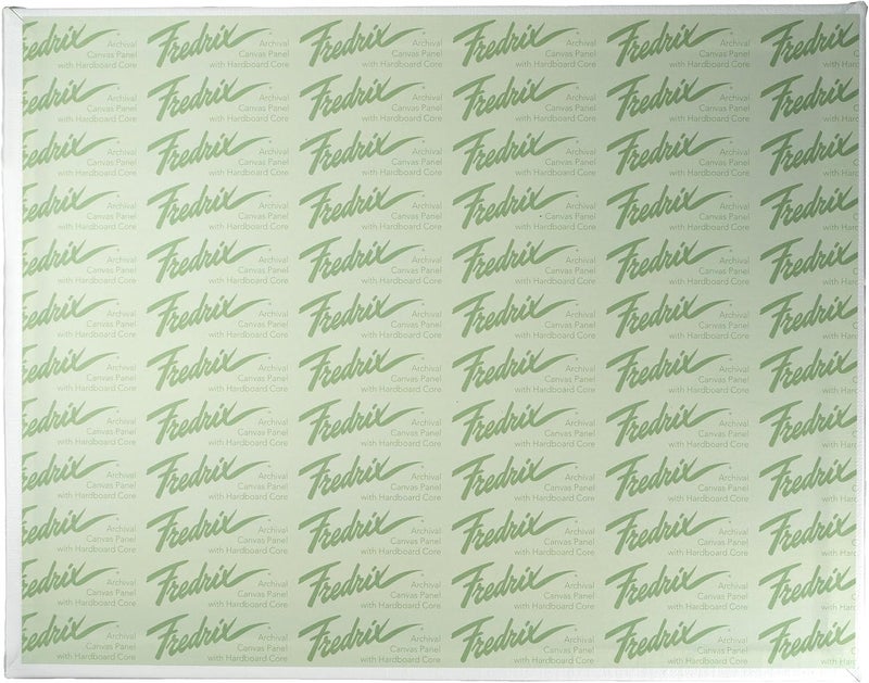 Fredrix Fredrix PRO Series Archival Linen Canvas Board 12 x 16 White  - Image 3