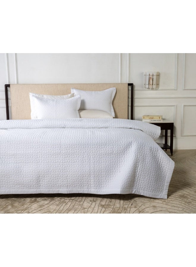 2XL Home White Bedspread Set for Adults - Image 1
