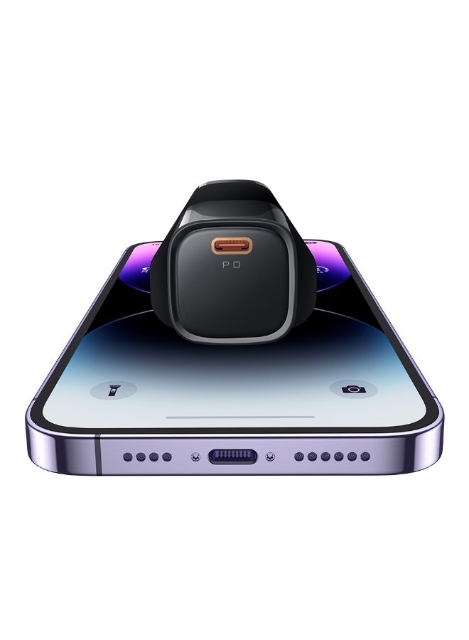 مكدودو شاحن Mcdodo CH-4011 بقدرة 20 واط USB-C PD شحن سريع قابس بريطاني (UK) لون أسود بمنفذ Type-C واحد - Image 3