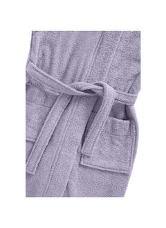 BYFT Daffodil (Lilac) Premium 6 Year Kids Hooded Bathrobe (108x104 Cm) Terry Cotton, Highly Absorbent and Quick dry, Hotel and Spa Quality Bathrobe for Boy and Girl-400 Gsm  - Image 3