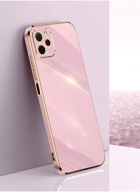 HUAWEI Nova Y61 4G Mobile Phone Case Cover, Luxury Plating Soft Back Cover, Raised Full Camera Protection