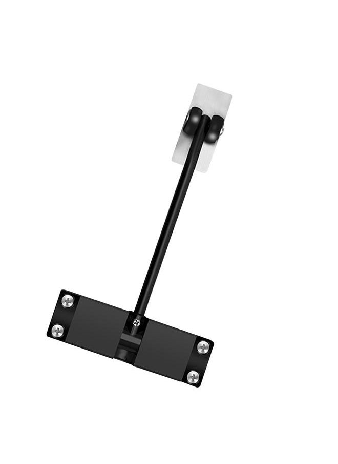 Thoraya - Safety Spring Door Closers Stainless Steel Strong Buffering Perfect Closure Punch Free Automatic Door Closer for Wooden Doors - Image 1