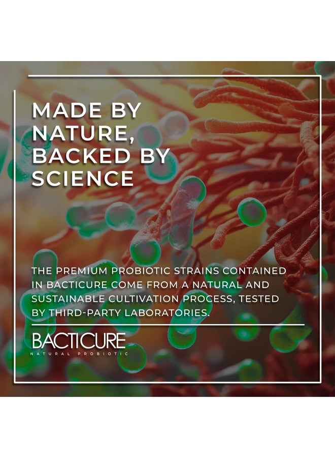 Bacticure, Natural Product, Set of 3 Bottles, Total per Bottle 60 Capsules, Immune System Support, Patented Formula, Original Product - Image 2