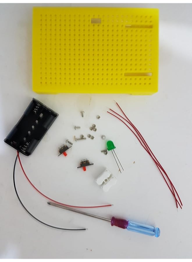 إيروريكس دائرة كهربائية تعليمية إبداعية مفتوحة بسيطة يمكن تجميعها بأكثر من طريقة تعمل بالبطارية العادية 91 185 - Image 3