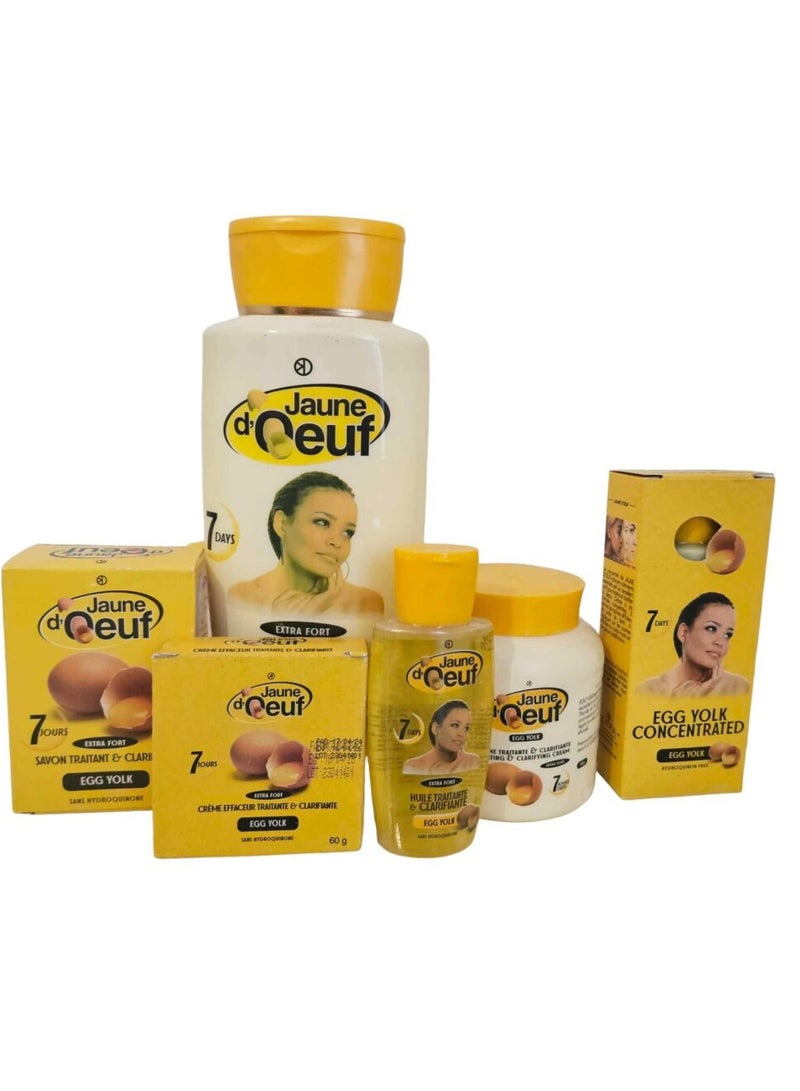 John Diove famous lightening and whitening set 6 pieces