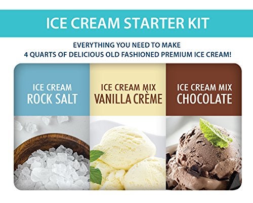 Nostalgia ISK3 Premium Ice Cream Starter Kit - Image 5