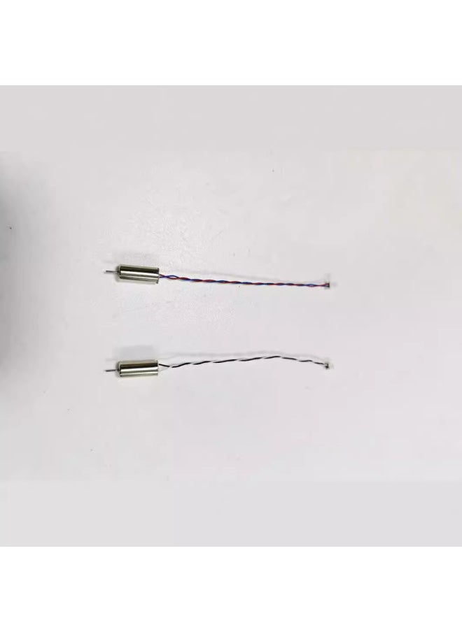 Hollow Cup Motor 716 720 8520 Toy Aircraft Electric Differential Matching Long-life Type Can Be Changed To Line Sequence-Color:716 Motor Shaft 0.8 Black And White Wire 1.25 Plug Wire Length About 10cm