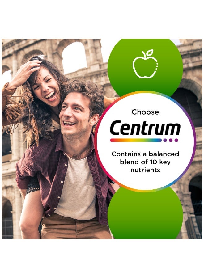 Centrum Men Multi Beauty Multigummies Natural Cherry Berry And Orange 100 Gummies - Image 3