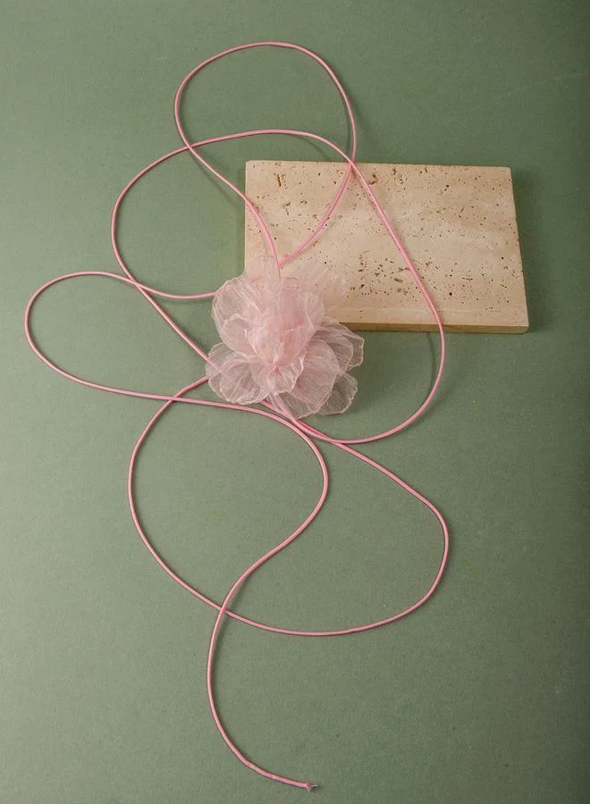 Take Two  Lace Flower Long Necklace for Women | Best Price UAE