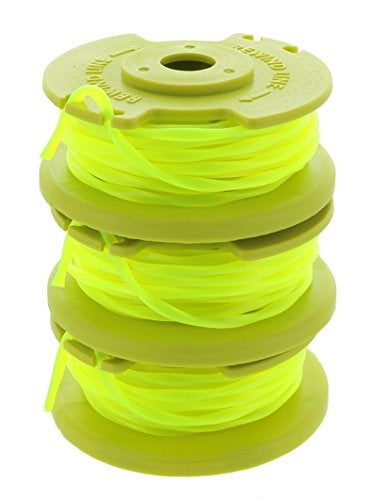 Ryobi One PLUS+ AC80RL3 OEM .080 Inch Twisted Line and Spool Replacement for Ryobi 18v, 24v, and 40v Cordless Trimmers (3 Pack) - Image 1