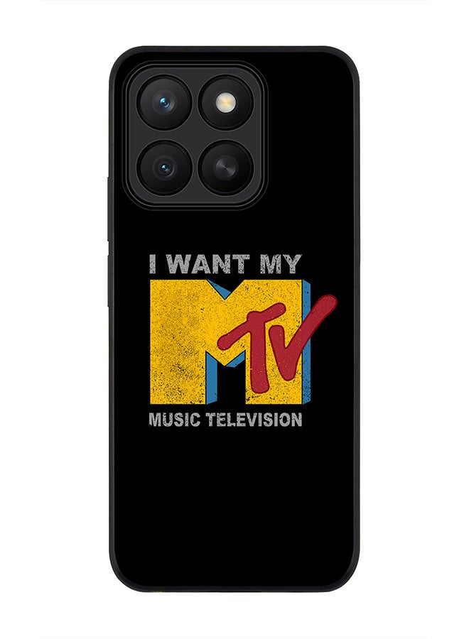 Stylizedd For Honor X8c Case,Slim fit Camera Protection, Shockproof Thin Phone cover  - I want my mtv