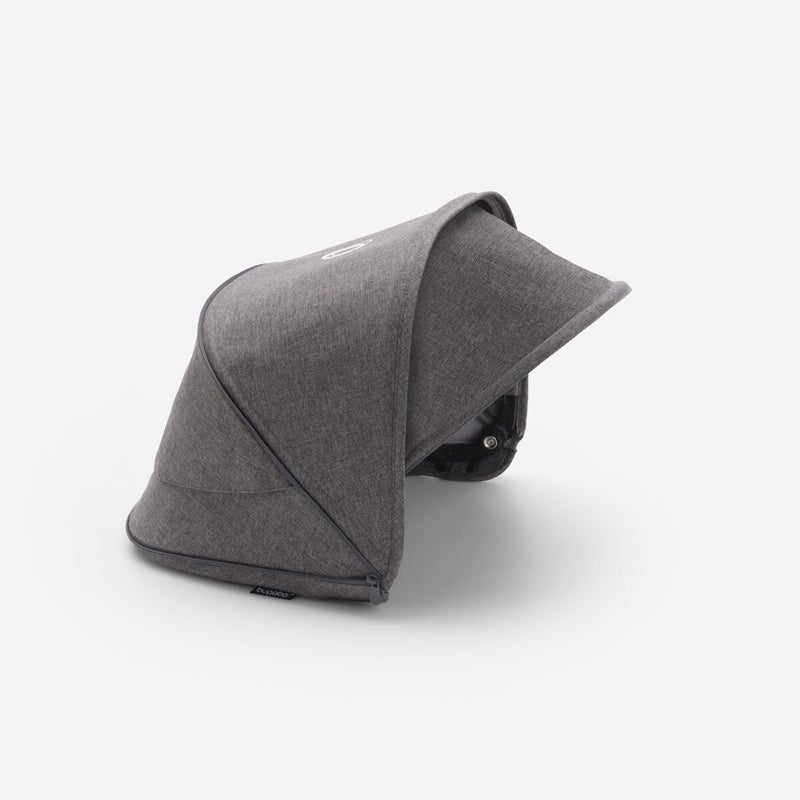 Bugaboo Dragonfly Sun Canopy with UPF 50 Sun Protection Treatment and Peekaboo Panel Grey Melange