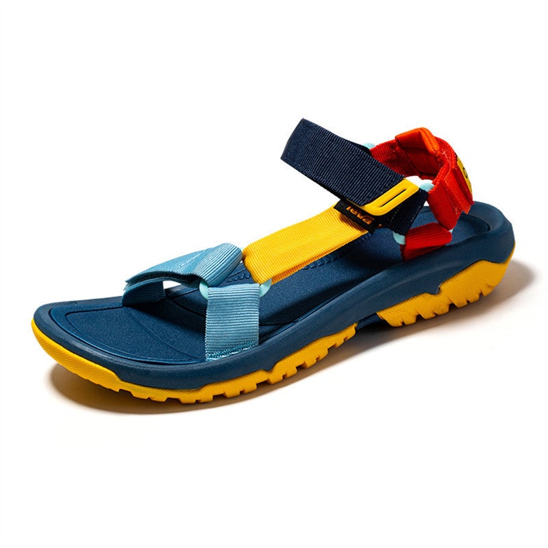 Men's Casual Sandals - Mesh Upper, EVA Sole, Hook & Loop Closure - Image 2