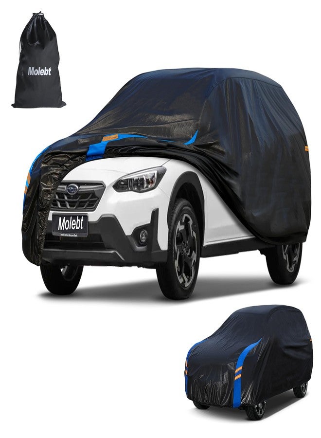 Molebt SUV Car Cover Waterproof All Weather for Automobiles, Full Exterior Covers for Jeep (170-181 inch) Universal Fit for Toyota RAV4, Jeep Compass, etc. Rain Winter Sun Snow Protection. - Image 1