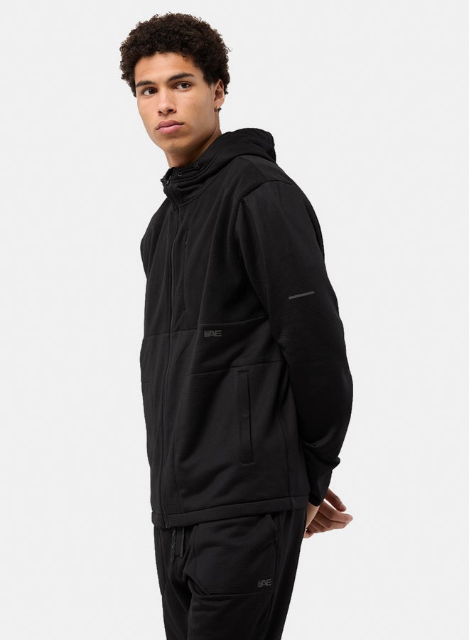 American Eagle AE 24/7 Fleece Zip-Up Hoodie  - Image 3