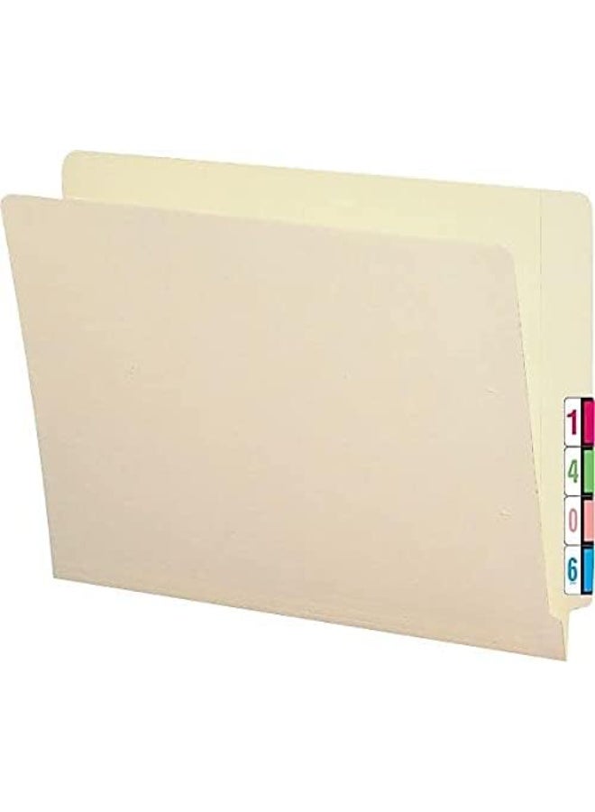 Smead Smead BCCRN Bar-Style Color-Coded Numeric Label, 2, Label Roll, Light Orange, 500 Labels per Roll (67372)  - Image 3