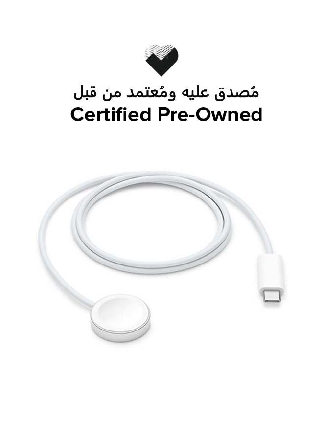 Apple Certified Pre Owned - Magnetic Fast Charger to USB-C white - Image 1