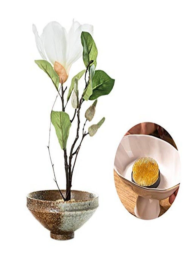 Groupcow Flower Frog Round Holder for Arrangements 3.3" Inch - Image 3