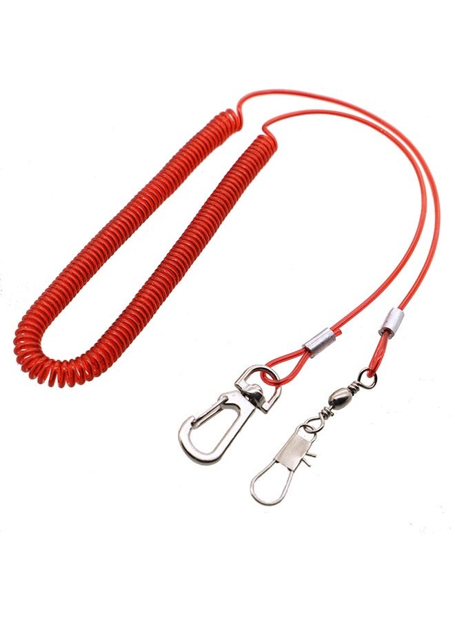Realfrog Bird Flying Rope, Parrot Flying Rope, Elastic Outdoor Bird Training Rope, Pet Bird Training Rope Suitable For Scarlet, Keck, Macaw And Birds Of The Same Size, 5 Meters With 3 Parrot Foot Rings  - Image 2
