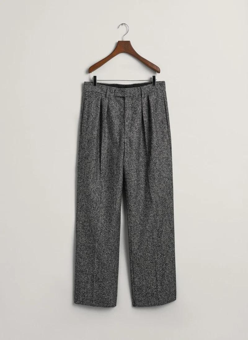 غانت Wide Leg Tweed Suit Pants