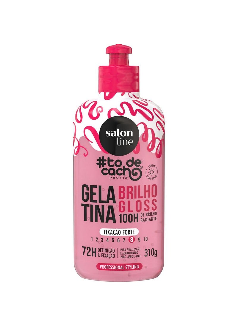 Salon Line - Salon Line  Linha ToDeCacho  Gelatina Brilho Gloss 310 Gr  IGotCurls  Gloss Shine Gelatine Net 1093 Oz - Image 1