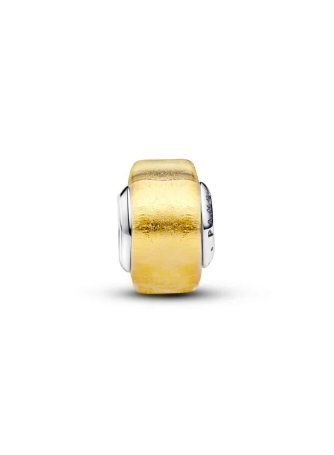 PANDORA Golden Mini Murano Glass Charm