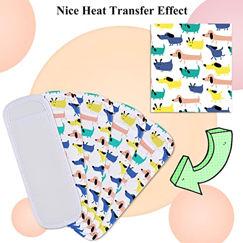 Valyria Sublimation Blanks White Ice Pop Sleeves Popsicle Holders Bags, Neoprene Fabric, 10 Pack - Image 3