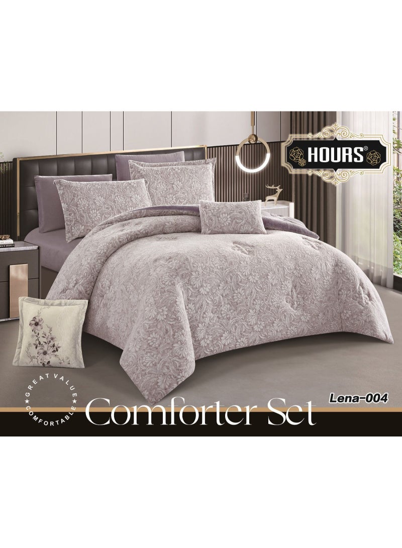 Horse Embossed winter bedspread Velvet face and soft fur face