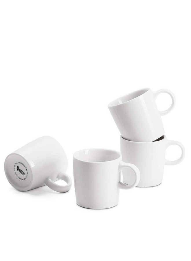 Sweese 4316 Porcelain Espresso Cups - 3.5 Ounce - Set of 4, White - Image 1