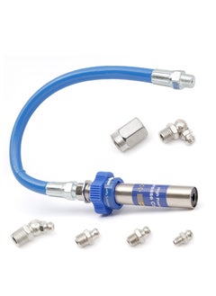 Generic High Pressure Grease Coupler, Grease Coupler Fittings Hose Extensions, 8th Generation Lock Clamp Type Grease Gun Tip Adapter Nozzles ,Fits All Grease Fast Lock and Release  - Image 1