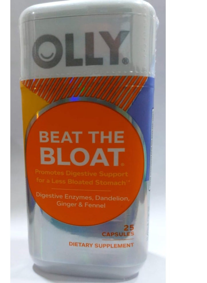 OLLY Overcoming Bloating, 25 Capsules - Image 2